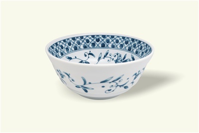 古典蘭花 湯碗8吋